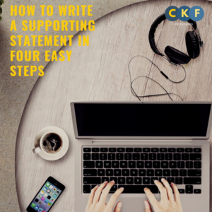 How to write a supporting statement in four easy steps