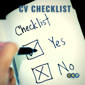 CV Checklist